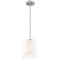 Access Lighting Seville, Pendant, Brushed Steel Finish, Clear Opal Glass 28109-BS/CLOP - alternate 2